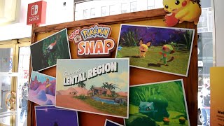 New Pokémon Snap Launch Day at Nintendo NY