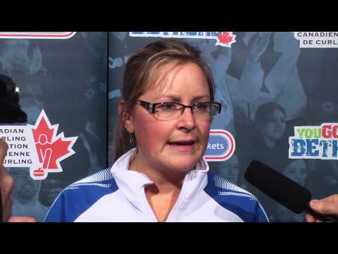 Draw 3 Media Scrum - 2013 Scotties Tournament of Hearts