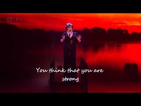 You'll See- Susan Boyle- BGT 2012 (lyrics)