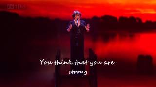 You'll See- Susan Boyle- BGT 2012 (lyrics)