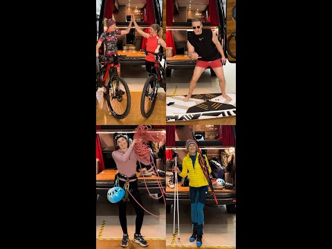 Ultimativer VanEssa Camper: Alles für 10 Sportarten im Sprinter – Perfekt für jedes Abenteuer!