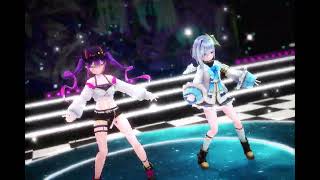 【ホロライブMMD】CH4NGE 【天音かなた&常闇トワ】