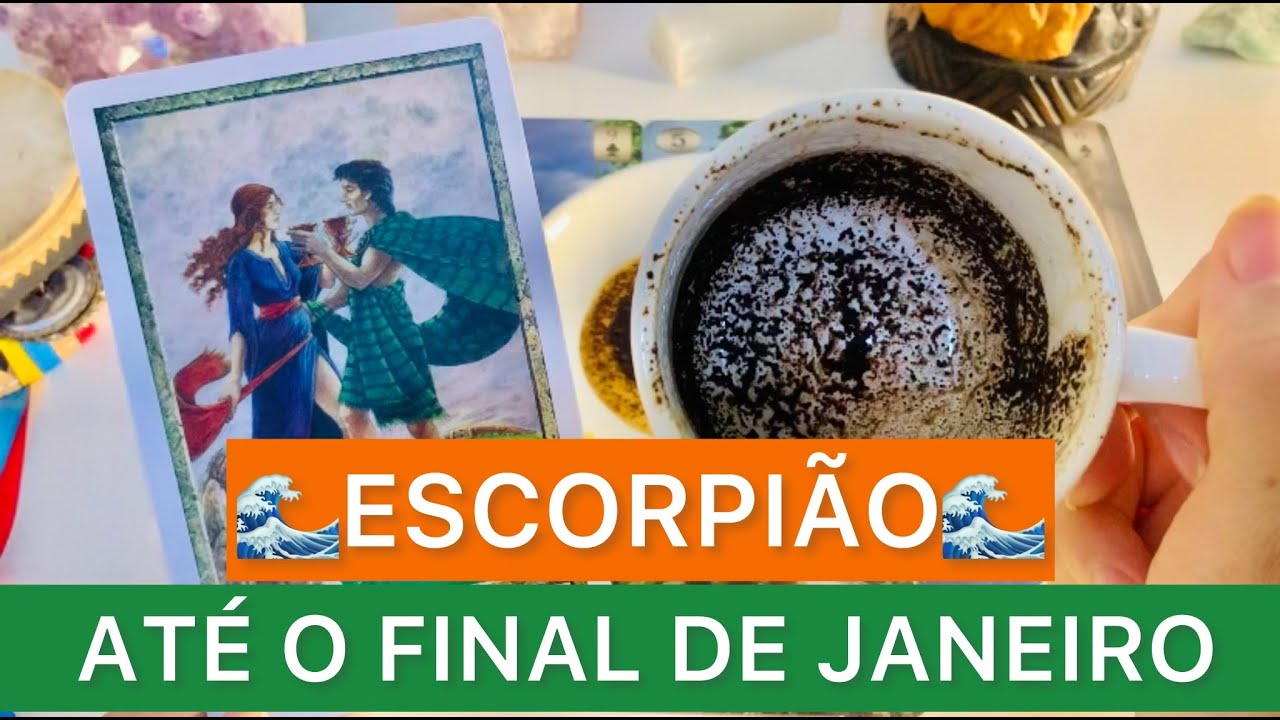 ESCORPIÃO♏️NOTÍCIA MUITO ESPERADA VAI BATER NA SUA PORTA! ACONTECERÁ ATÉ O FINAL DE JANEIRO!