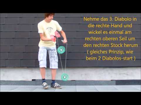 3 Diabolos - Tutorial/Lernvideo auf deutsch