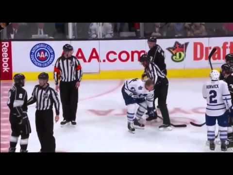 Drew Doughty loses his mind on Leo Komarov