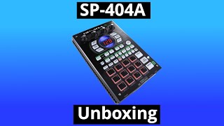 Roland SP-404a Unboxing