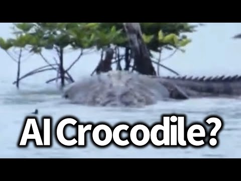 Is The Port Blair Giant Crocodile Ai?