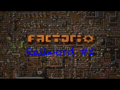 Factorio Railwod Timelapse #5 (Sub Content)
