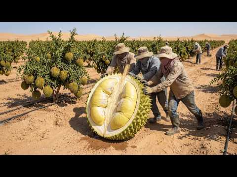 Desert Farming Gone Viral: Growing Durian in 50°C Heat That Was Never Meant to Survive There