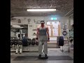 deficit deadlift 5x10 reps on 180kg easy,no belt