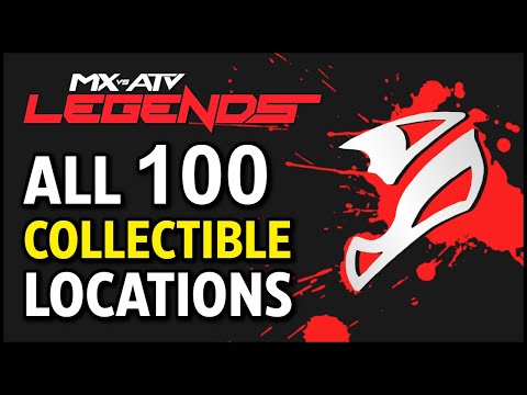 MX vs ATV Legends - All 100 Collectible Locations (Helmet Locations)