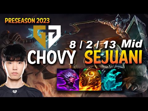 Gen Chovy SEJUANI vs AHRI Mid - KR Ranked