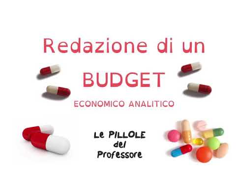, title : 'Il Budget economico Aziendale - Esempio numerico'
