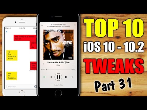 TOP 10 iOS 10 - 10.2 Jailbreak Tweaks - Part 31