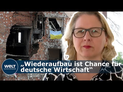 PUTINS KRIEG: "Wiederaufbau der Ukraine ist Chance für deutsche Wirtschaft" - Svenja Schulze