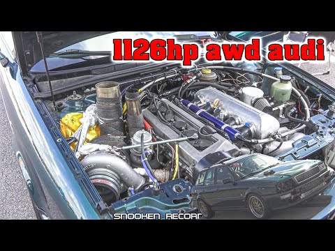 IVAN'S AUDI S2 1126HP AWD 300KPH RUN