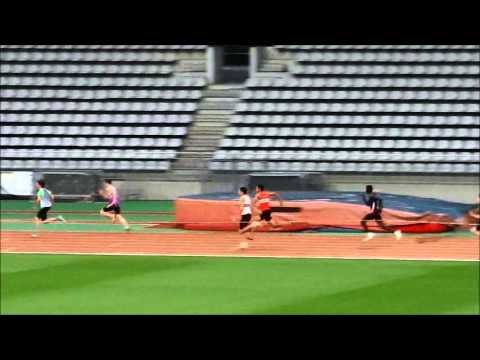 Relais 4x100m CAM - Championnats LIFA à Charlety le 22 mai 2013