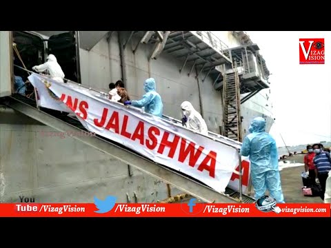 Indian Navy Vande Bharat Mission Continue Samudra Setu INS Jalashwa at Male,Maldives,Vizagvision....