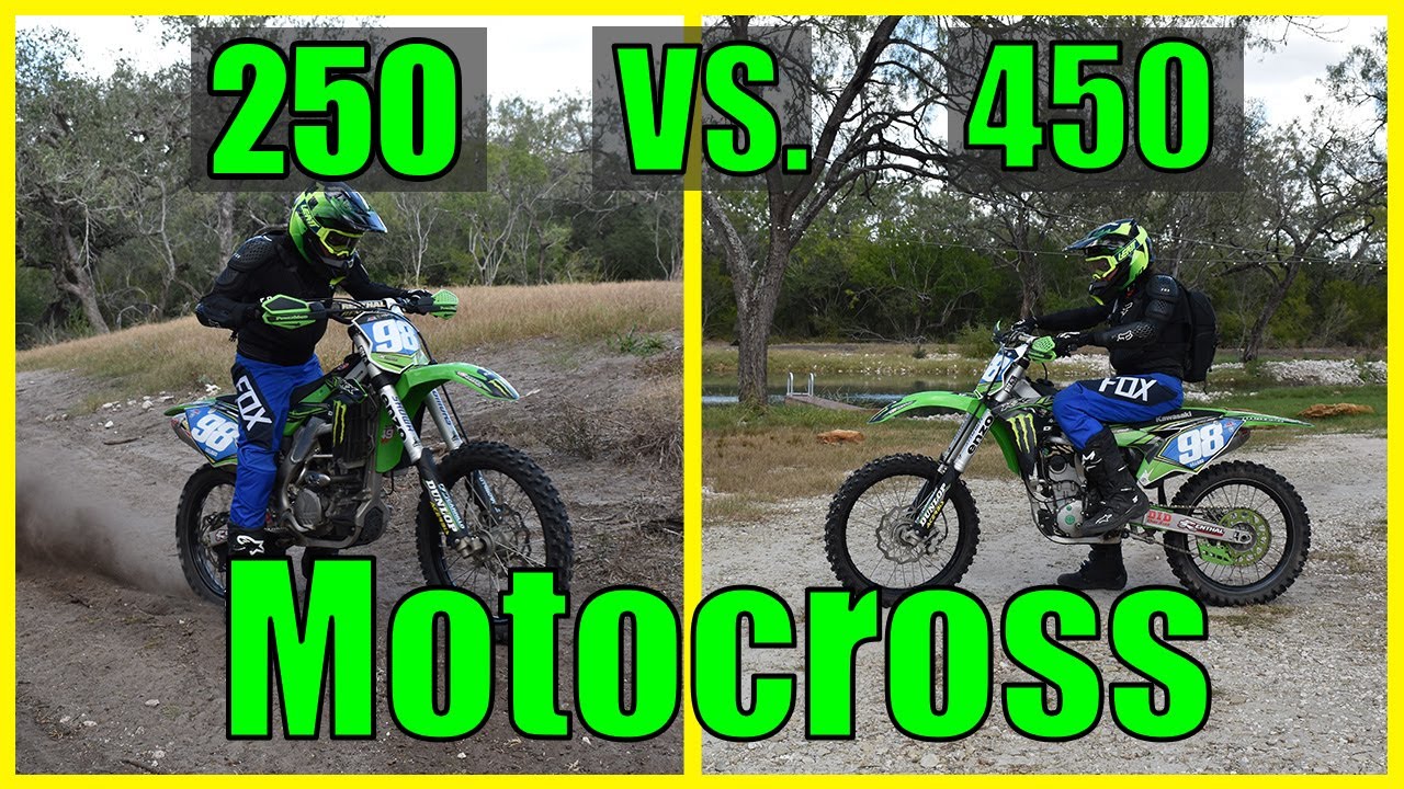 Motocross 250 vs 450 | What's the Difference? | Alamo Cycle Plex