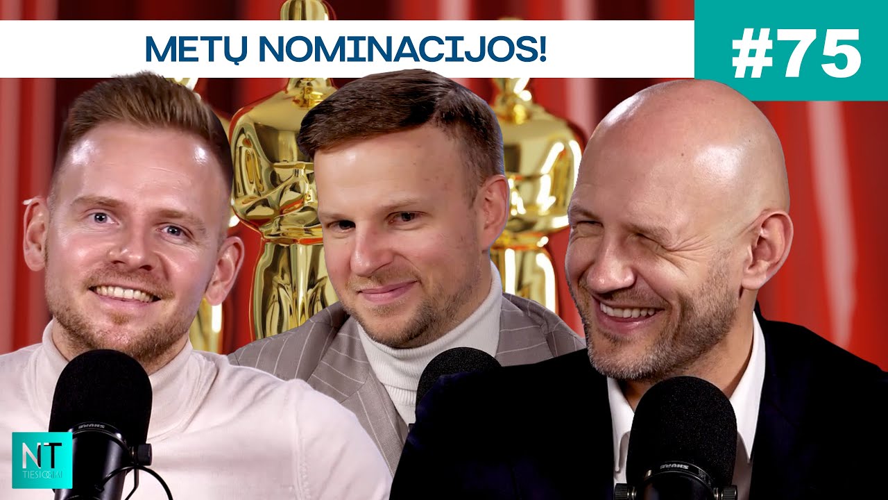 NT Tiesiogiai #75. 2025 metų nominacijos. Metų įvykis. Geriausias projektas. Metų vystytojas.