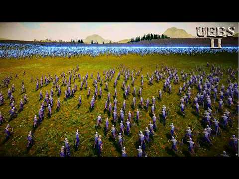 T-45 SHOTGUNS, JEDI KNIGHTS & NINJAS vs CULT OF SLAANESH | Ultimate Epic Battle Simulator 2 | UEBS 2