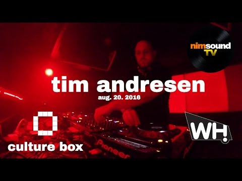 Tim Andresen Live Dj Set @ Culture Box (August 20. 2016)