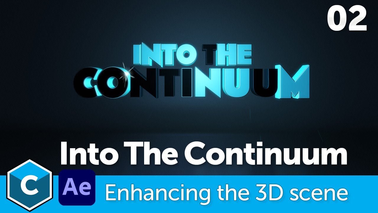 Into the Spider-Verse Inspired 3D Title Design (Part II): Continuum and After Effects