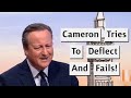 David Cameron Tries To Deflect Natalie Elphicke Corruption Story And Fails!