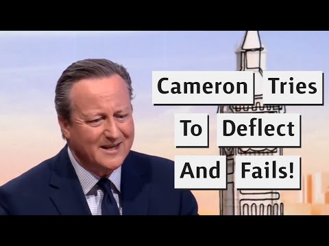 David Cameron Tries To Deflect Natalie Elphicke Corruption Story And Fails!