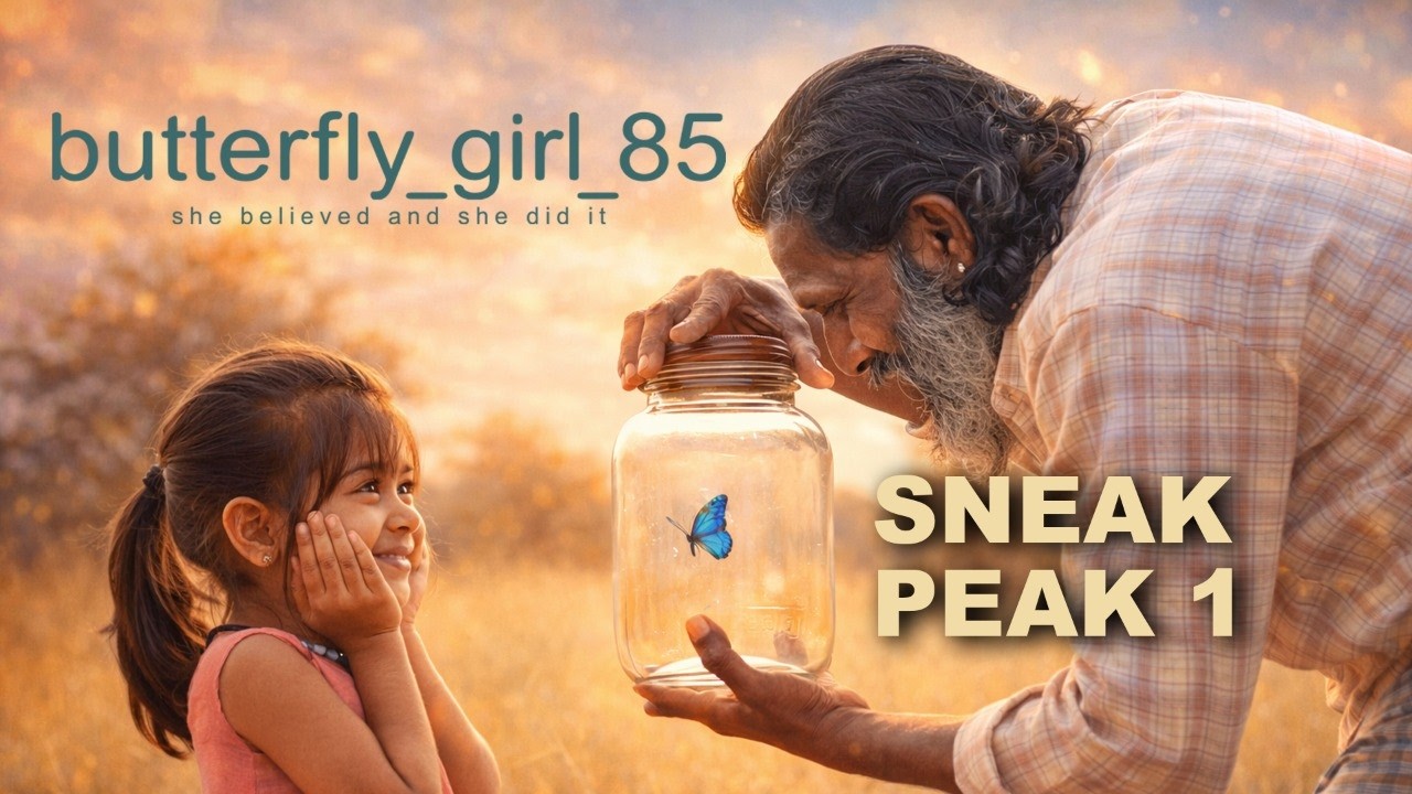 Butterfly Girl 85 | SNEAK PEAK 1 | PRASHANTH MURALI | SRI DHANYA VISHWANATH