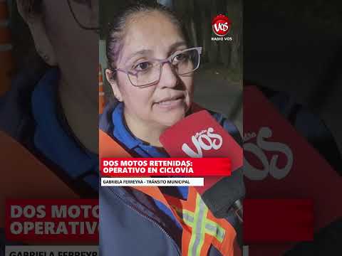GENERAL DEHEZA: MEGA OPERATIVO INTERFUERZAS EN LA CICLOVÍA, TAMBIÉN.