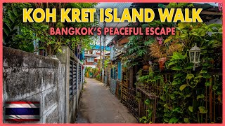 Morning Walk Through Koh Kret Island: Exploring Markets, Temples & Cafes Near Bangkok