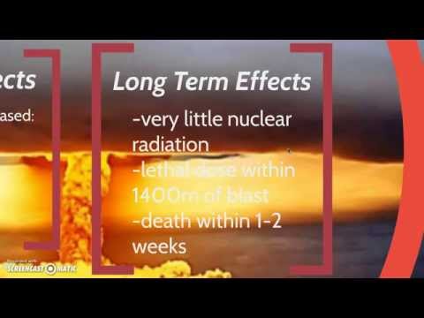 Thermonuclear Bombs and Neutron Bombs