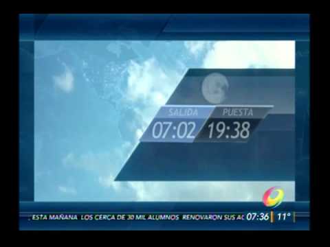 El Noticiero - Clima viernes 20 marzo 2015