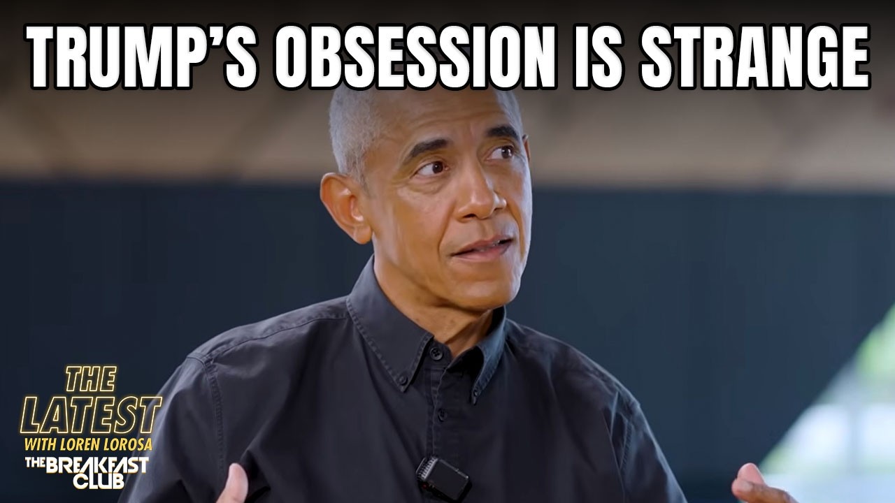 Obama Speaks On Trump's Obsession With Him