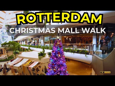 Thumbnail for Step into Rotterdam's Magical Christmas Mall! 🎄✨ 4K Walking Tour