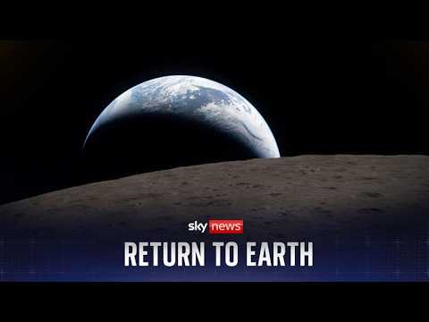 Artemis II enters final stage of moon mission | Sky News special programme