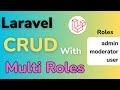 Create A Role Based User Management System In Laravel Full CRUD Guide HINDI