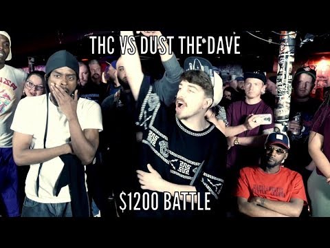 Dust the Dave vs THC - $1200 No Coast Rap Battle | #Invasion5