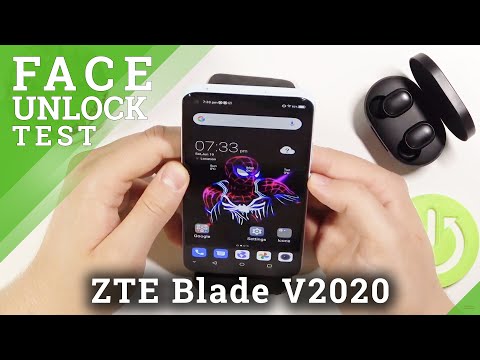 ZTE Blade V2020 Face Unlock Test
