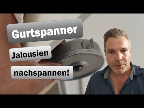 Jalousie reparieren: Sie geht nicht mehr ganz hoch! 🔧 (Einfache Lösung)