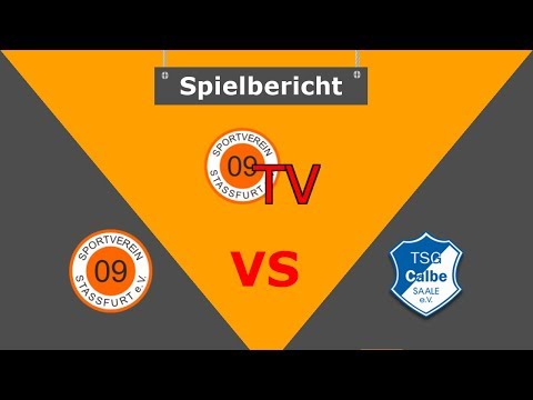 Spielbericht SV 09 Stassfurt - TSG Calbe