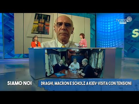 Siamo Noi, 16 giugno 2022 - Ucraina: Italia, Francia e Germania vanno a Kiev