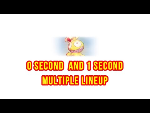 HOMU 0 & 1 Second Kill Multiple Lineup | Memorial Master Tier