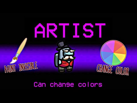 What if Innersloth added 'Artist' Impostor Role in Among Us - Among Us New Roles Update