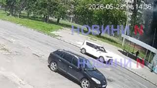 З'явилося відео моменту вибуху збитого «шахеда» у Миколаєві