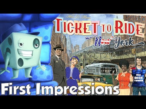 Zug um Zug: New York Erste Eindrücke - mit Tom Vasel