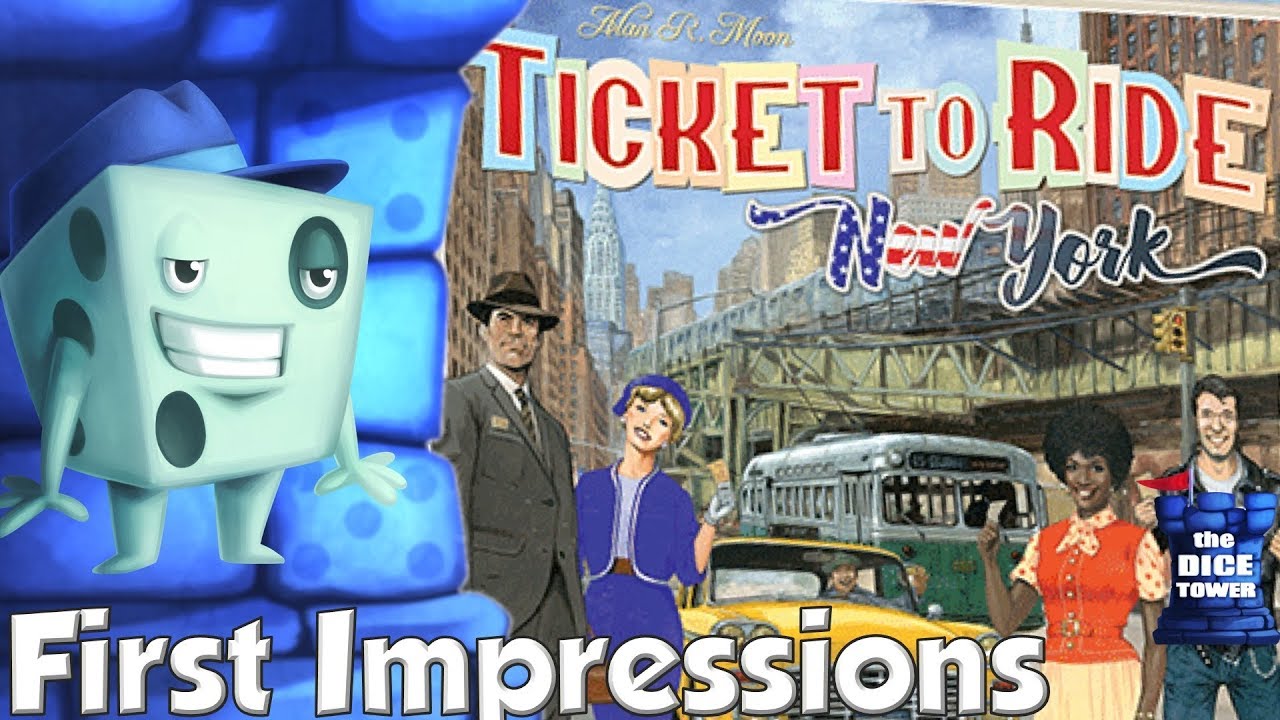 Ticket to Ride: New York First Impressions - with Tom Vasel