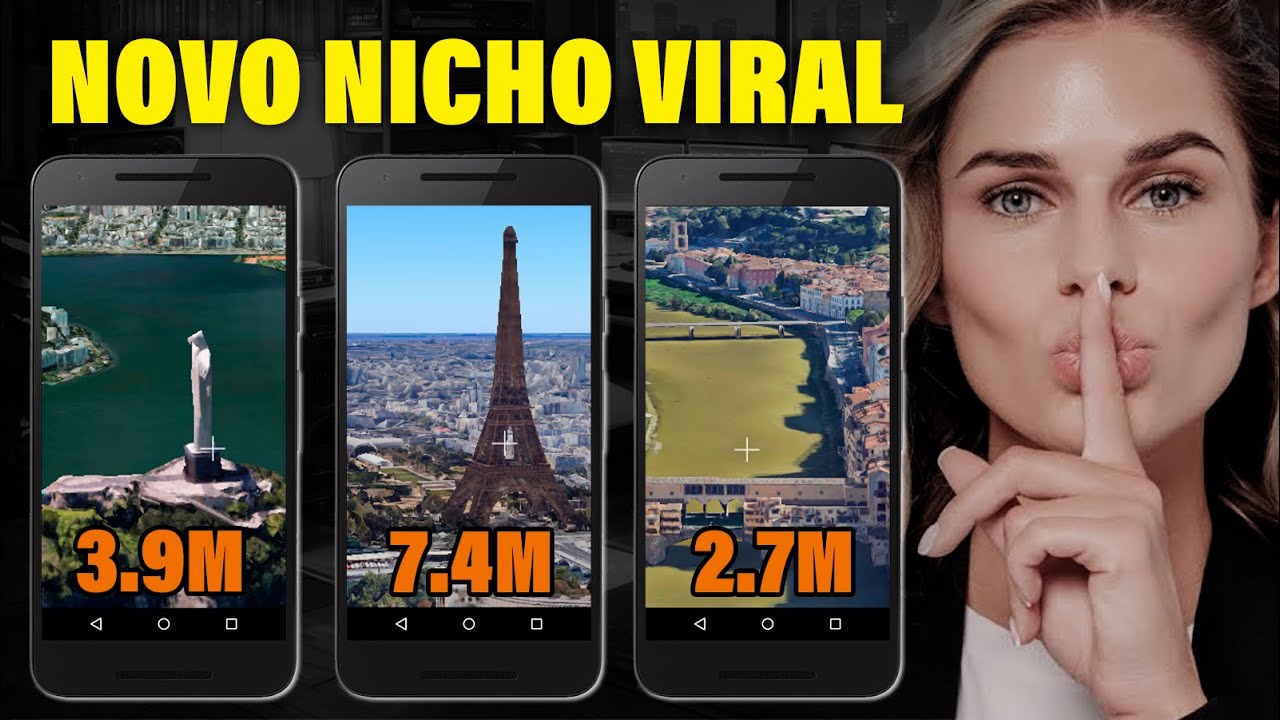 Novo Nicho VIRAL - Criação de vídeos no YouTube com IA e no TikTok
