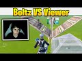Boltz VS INSANE Viewer In 1v1 Buildfights